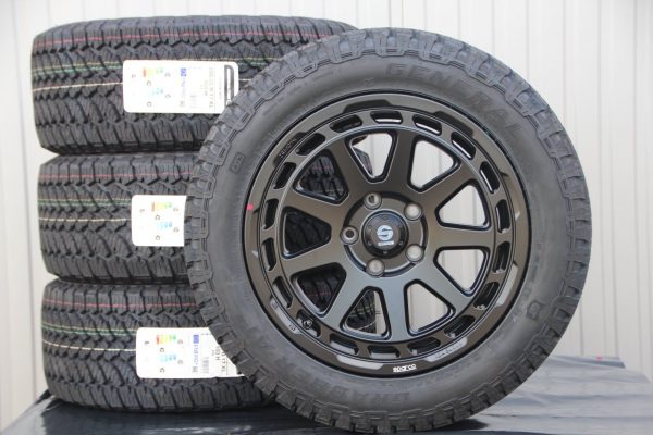 Räder Alufelgen Sparco Gravel 17 Zoll + General Grabber AT3 All Terrain Off Road