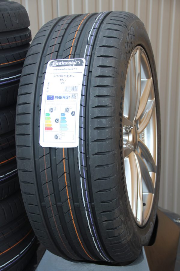 Alufelgen Rial X10X grau 18 Zoll + Continental PremiumContact 7 Sommerreifen – Bild 2