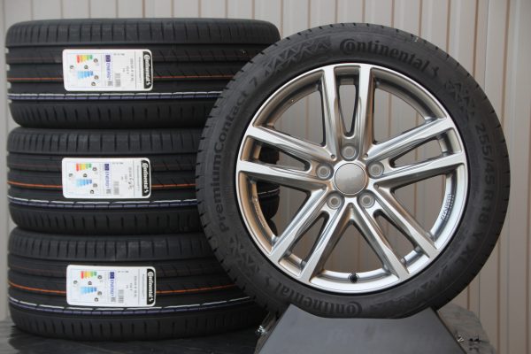 Alufelgen Rial X10X grau 18 Zoll + Continental PremiumContact 7 Sommerreifen – Bild 3