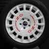 Satz Räder Alufelgen OZ Rally Racing Van weiß 18 Zoll + Michelin Allwetterreifen