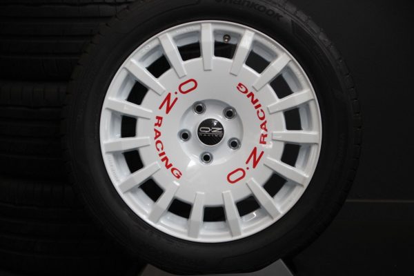 Satz Räder Alufelgen OZ Rally Racing Van weiß 18 Zoll + Michelin Allwetterreifen