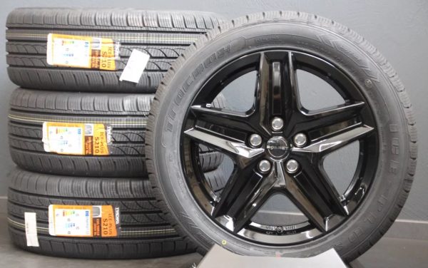 18 Zoll Räder Alufelgen Borbet CWZ black glossy Winterreifen