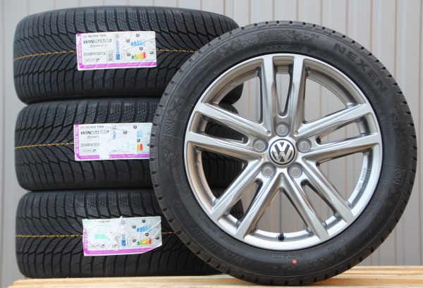 Räder Alufelgen Rial X10X 18 Zoll grau 255/45 R18 Nexen Winterreifen