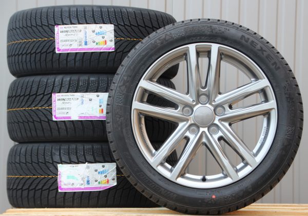 Räder Alufelgen Rial X10X 18 Zoll grau 255/45 R18 Nexen Winterreifen - Image 2
