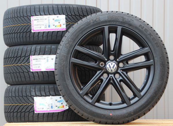 Räder Alufelgen Rial X10X 18 Zoll schwarz 255/45 R18 Nexen Winterreifen