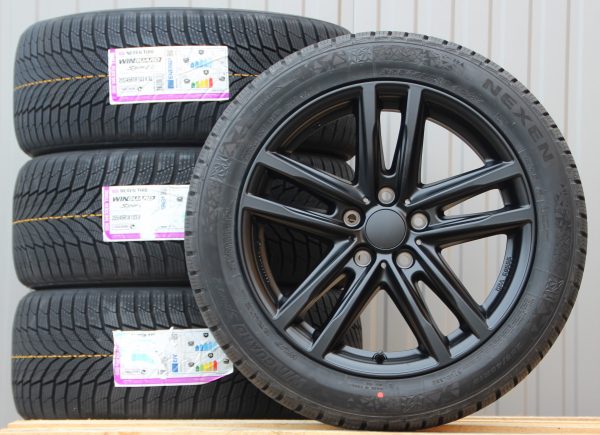 Räder Alufelgen Rial X10X 18 Zoll schwarz 255/45 R18 Nexen Winterreifen - Image 2