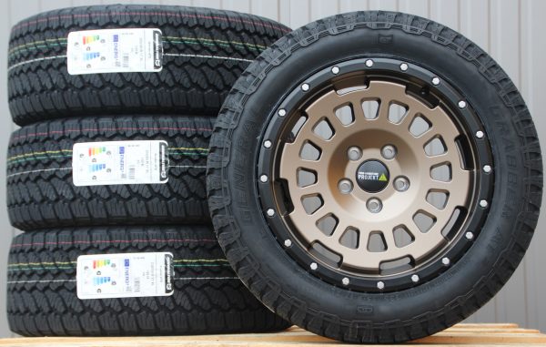 Räder Alufelgen Twin Monotube AT1 Terra mit Ring 17 Zoll + General Grabber AT3 All Terrain Off Road