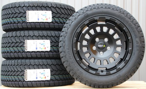 Räder Alufelgen Twin Monotube AT1 schwarz 17 Zoll + General Grabber AT3 All Terrain Off Road