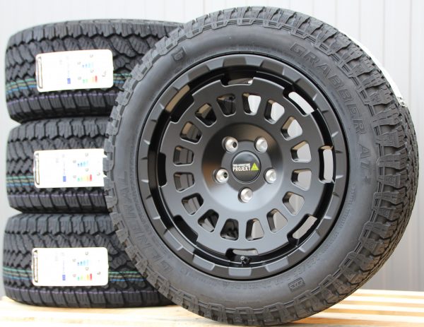 Räder Alufelgen Twin Monotube AT1 schwarz 17 Zoll + General Grabber AT3 All Terrain Off Road - Image 2