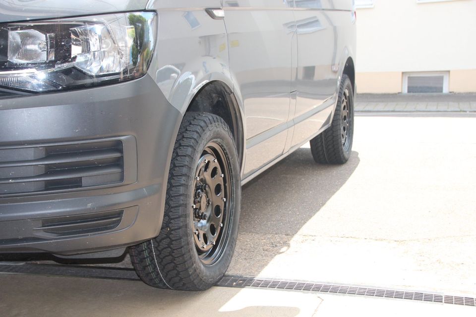 Räder Stahlfelgen Dotz Modular schwarz 17 Zoll + General Grabber AT3 All Terrain Off Road – Bild 2