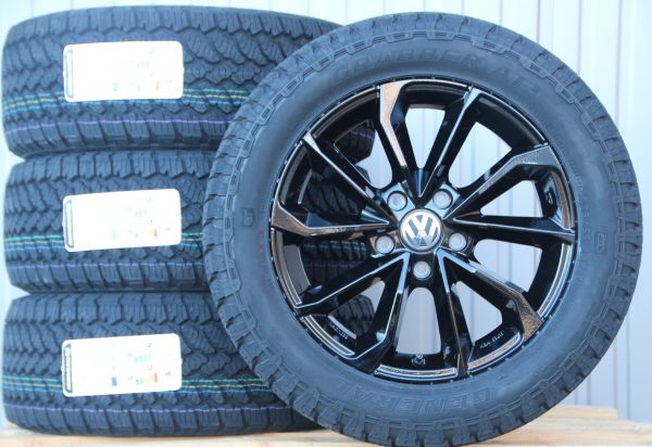 Räder Alufelgen MSW42 schwarz 17 Zoll + General Grabber AT3 All Terrain Off Road – Bild 2