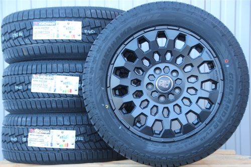 MSW99 17 Zoll black 235 55 17 Yokohama G061 KRS (1) Räder Alufelgen MSW99 schwarz 17 Zoll + Yokohama G-061 Off Road Allwetterreifen