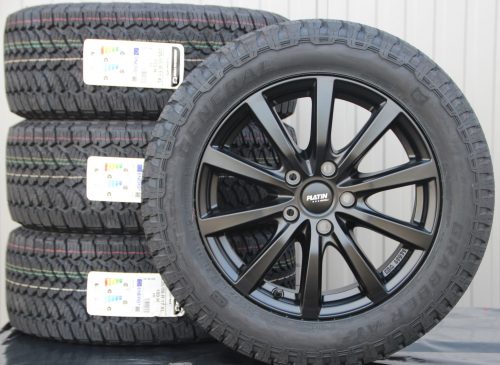Platin P69 schwarz matt 17 Zoll General AT3 Räder Alufelgen Platin P69 schwarz 17 Zoll + General Grabber AT3 All Terrain Off Road Reifen