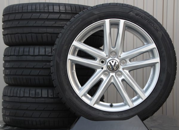 Räder Alufelgen Rial X10X 18 Zoll silber 255/45 R18 Hankook Winterreifen – Bild 2