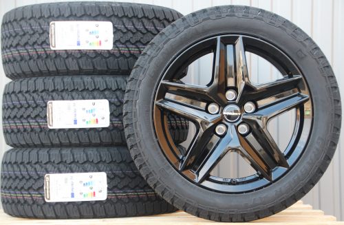 Borbet CWZ black glossy 235 50 18 General Grabber AT3 KRS 18 Zoll Räder Alufelgen Borbet CWZ schwarz + General Grabber AT3 All Terrain