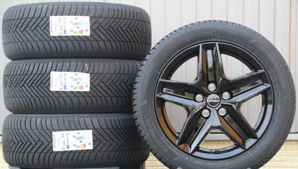 18 Zoll  Räder Alufelgen Borbet CWZ schwarz + Hankook Allwetterreifen