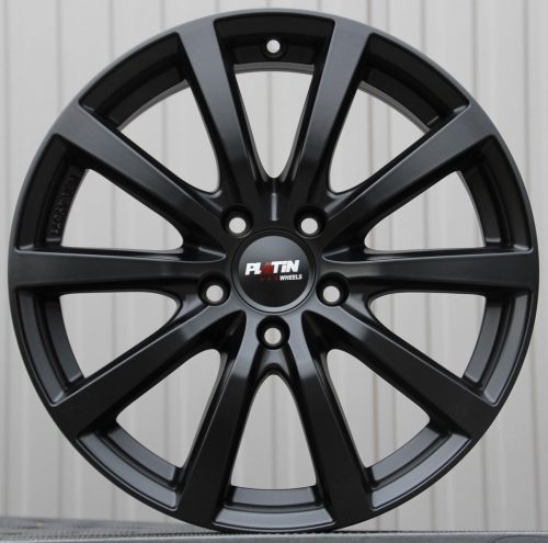 P69 schwarz matt 5-L. Satz Alufelgen Platin P69 8x18 ET50,1 matt black