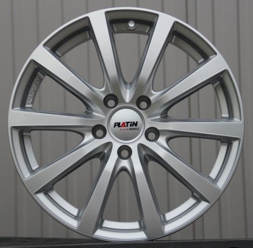 P69 silber 5-Loch Satz Alufelgen Platin P69 8x18 ET50,1 silber