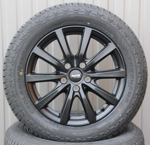Platin P69 schwarz matt 17 Zoll KR Yokohama CV 4S Räder Alufelgen Platin P69 schwarz 17 Zoll + Yokohama Geolandar G061 Allwetterreifen Off Road