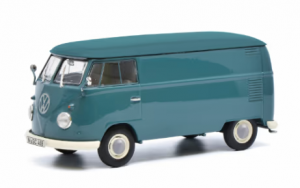 VW Bus T1b Kastenwagen blau Modellauto 1:32 Schuco 450785000