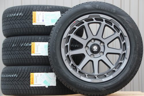 Räder Sparco Gravel grau 18 Zoll Alufelgen + Pirelli Allwetterreifen