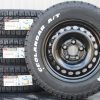 Stahlfelgen schwarz + Yokohama G015 All Terrain Off Road Reifen