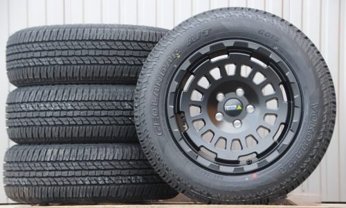 IMG_3712 Räder Alufelgen Twin Monotube AT1 17 Zoll + Yokohama G-015 All Terrain Reifen