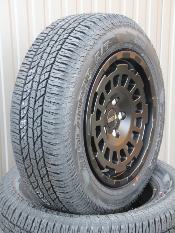 Räder Alufelgen Twin Monotube AT1 17 Zoll + Yokohama G-015 All Terrain Reifen – Bild 2