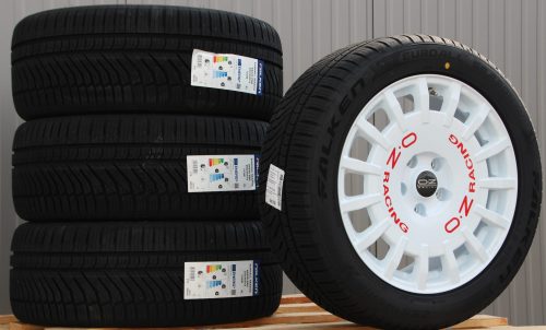 Räder OZ Rally Racing Van weiß 18 Zoll Alufelgen + Falken Allwetterreifen