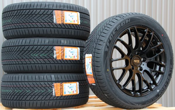 Räder Alufelgen Platin P70 18 Zoll schwarz 255/45 R18 Allwetterreifen - Image 2