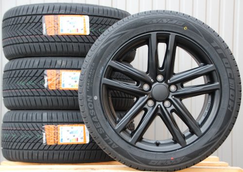 Räder Alufelgen Rial X10X 18 Zoll schwarz matt 255/45 R18 Allwetterreifen