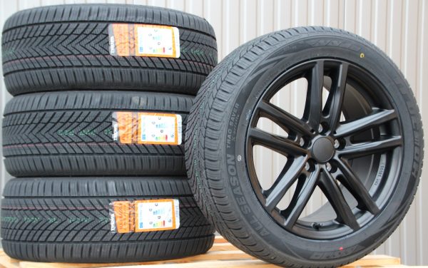 Räder Alufelgen Rial X10X 18 Zoll schwarz matt 255/45 R18 Allwetterreifen - Image 2