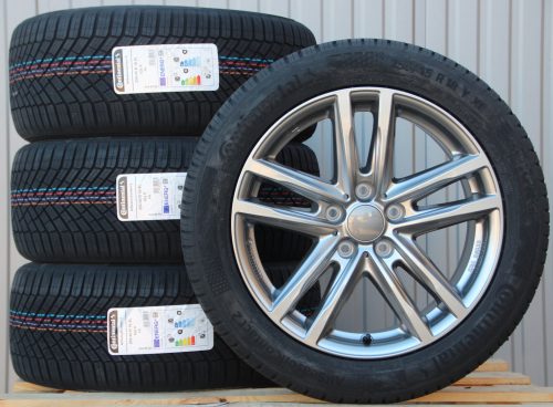 18 Zoll Räder Rial X10X grau Alufelgen + Continental Allwetterreifen