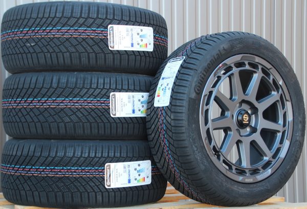 Räder Sparco Gravel graphite 18 Zoll Alufelgen + Continental Allwetterreifen - Image 2