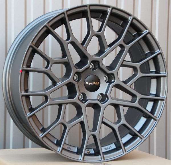 Alufelgen SuperMetal Cell 9x20 ET45 matt grey