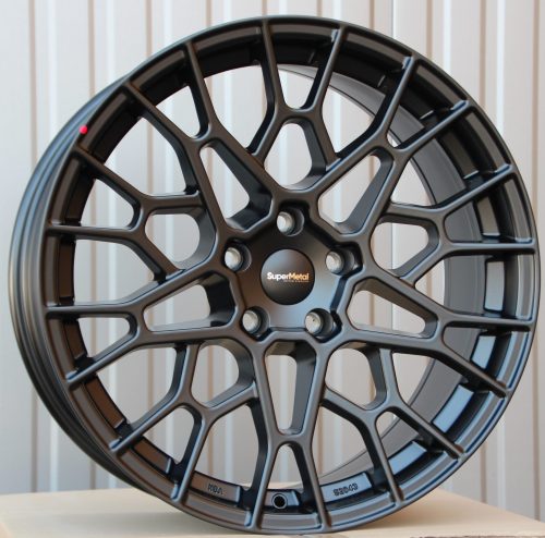 Alufelgen SuperMetal Cell 8,5x18 ET50 matt schwarz