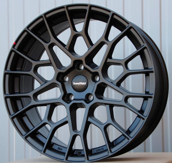 Alufelgen SuperMetal Cell 9x20 ET45 schwarz matt