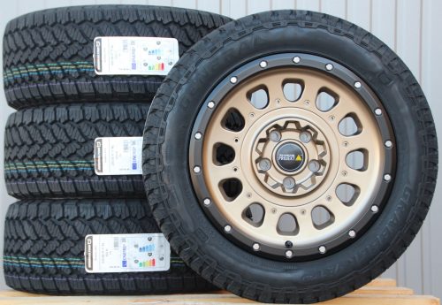 Twin Monotube AT3 Terra mit Ring 235 55 17 General Grabber AT3 Räder Alufelgen Twin Monotube AT3 Terra mit Ring 17 Zoll + General Grabber AT3 All Terrain Off Road