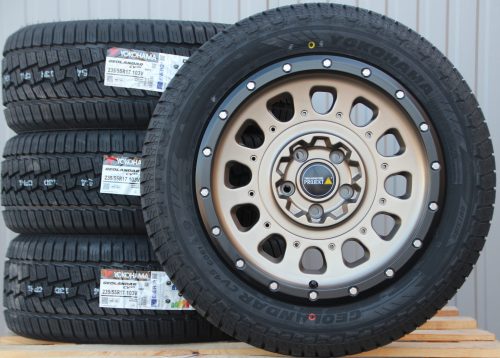 Twin Monotube AT3 Terra mit Ring 235 55 17 Yokohama G-061 Räder Alufelgen Twin Monotube AT3 Terra mit Anfahrschutzring 17 Zoll + Yokohama G-061 Off Road Allwetterreifen