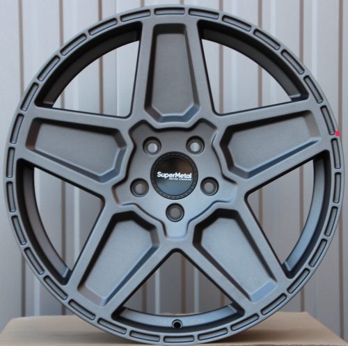 20 Zoll Räder Supermetal Rocket Alufelgen grau + 275/35 R20 102Y Platin Sommerreifen