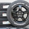 Satz Räder Alufelgen Borbet CWD schwarz + Yokohama G015 All Terrain Off Road Reifen