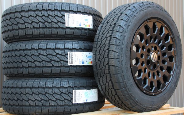 Räder Alufelgen MSW99 schwarz 17 Zoll + Bridgestone Dueler AT-002 All Terrain Off Road – Bild 4