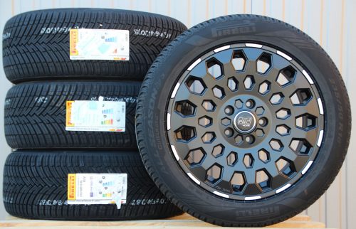 Räder MSW99 schwarz 18 Zoll Alufelgen + Pirelli Allwetterreifen