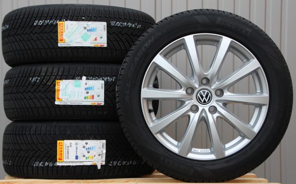 Satz Räder Alufelgen P69 18 Zoll silber Pirelli Allwetterreifen - Image 3