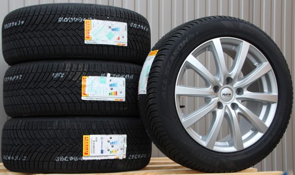 Satz Räder Alufelgen P69 18 Zoll silber Pirelli Allwetterreifen - Image 2