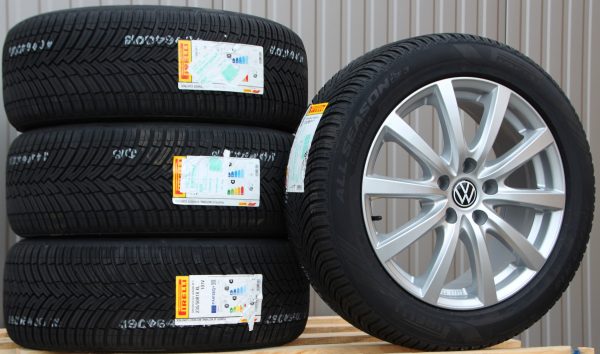 Satz Räder Alufelgen P69 18 Zoll silber Pirelli Allwetterreifen - Image 4