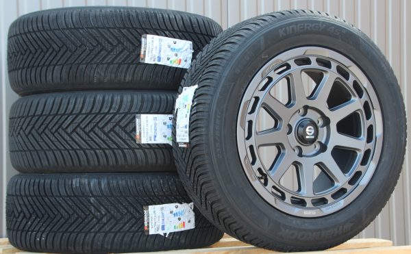 Räder Alufelgen Sparco Gravel 17 Zoll grau matt 235/55 R17 Hankook Allwetterreifen - Image 2