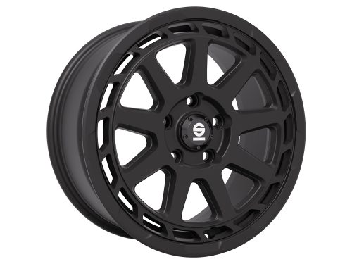 Sparco Gravel matt black II Satz Alufelgen Sparco Gravel 8x17 ET45 schwarz matt