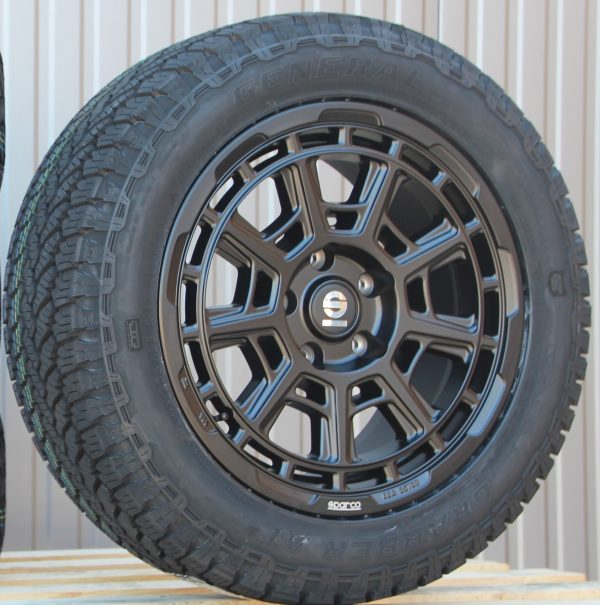 Räder Alufelgen Sparco Sterrato 17 Zoll + General Grabber AT3 All Terrain Off Road Reifen – Bild 3