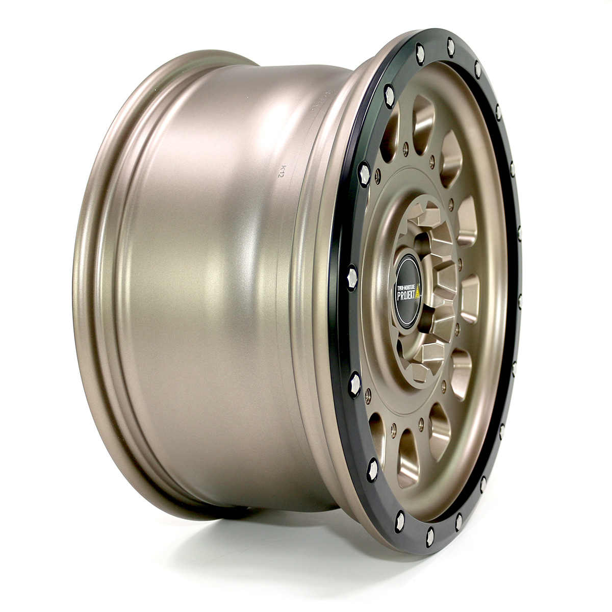 Alufelgen Twin Monotube Projekt AT3 8x17 ET40 mit Anfahrschutz Terra – Bild 2